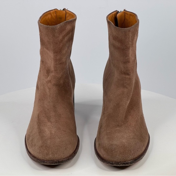 Rag & Bone Fleur Suede Ankle Boot Bootie Brown Boho Bohemian Fall Leather 6.5 - Picture 9 of 16